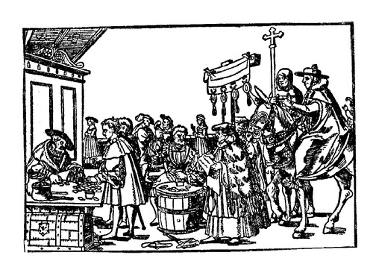 <p>A pardon given by the Roman Catholic Church in return for repentance for sins</p>