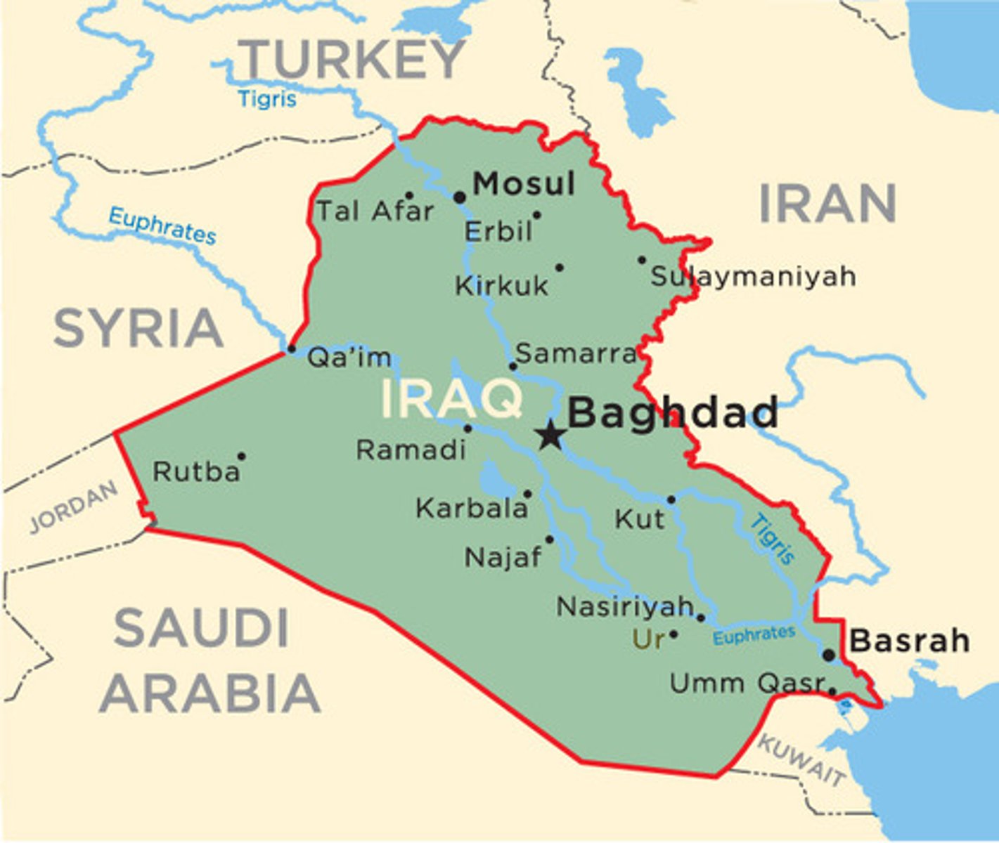 <p>Saddam Hussein, leader of ______, invaded Kuwait.</p>