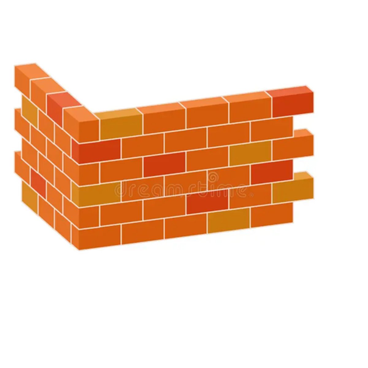 <p>BRICK</p><p>a small rectangular block typically made of fired or sun-dried clay, used in building</p>