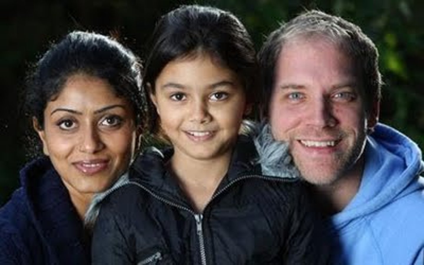 <p>with my family</p>