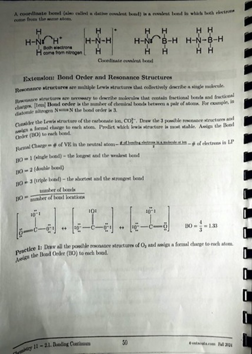 <p>A resonance structure represents different possible configurations of electrons in a molecule that cannot be depicted by a single Lewis structure.</p>