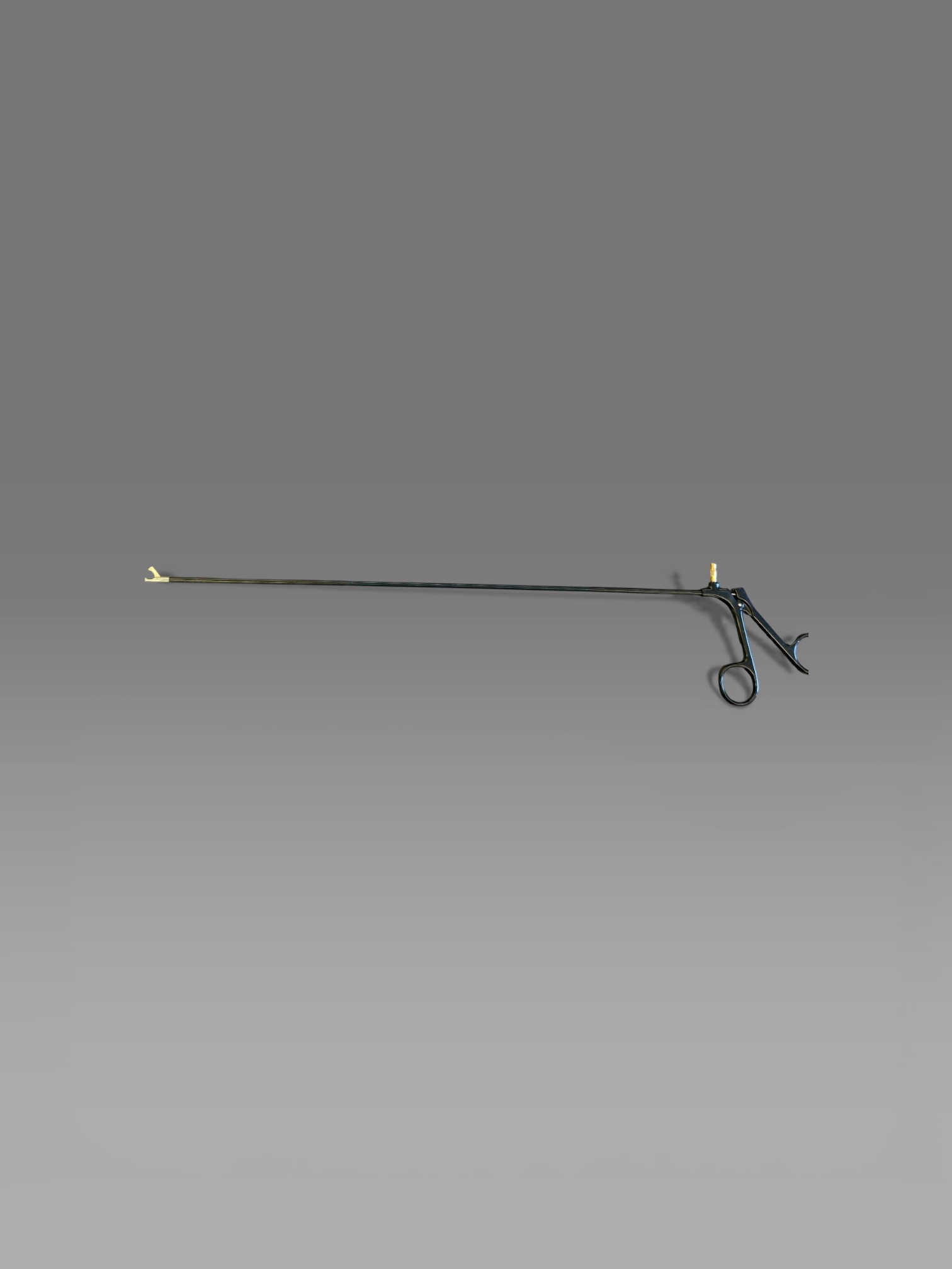 <p>Name this instrument used for cutting tissue during laparoscopic surgeries. </p>