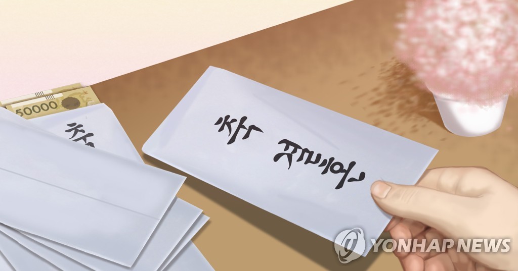 <p>‘_ _ _’을 전달해요</p>