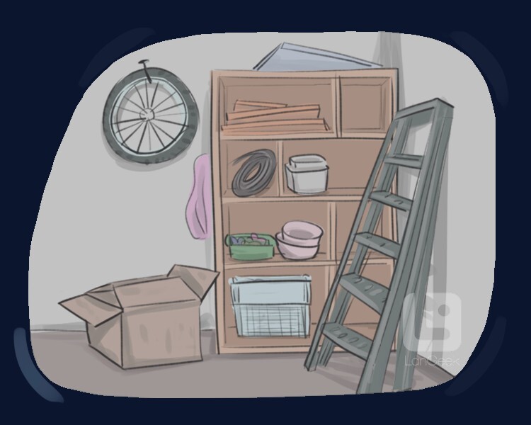 <p>phòng chứa đồ</p>