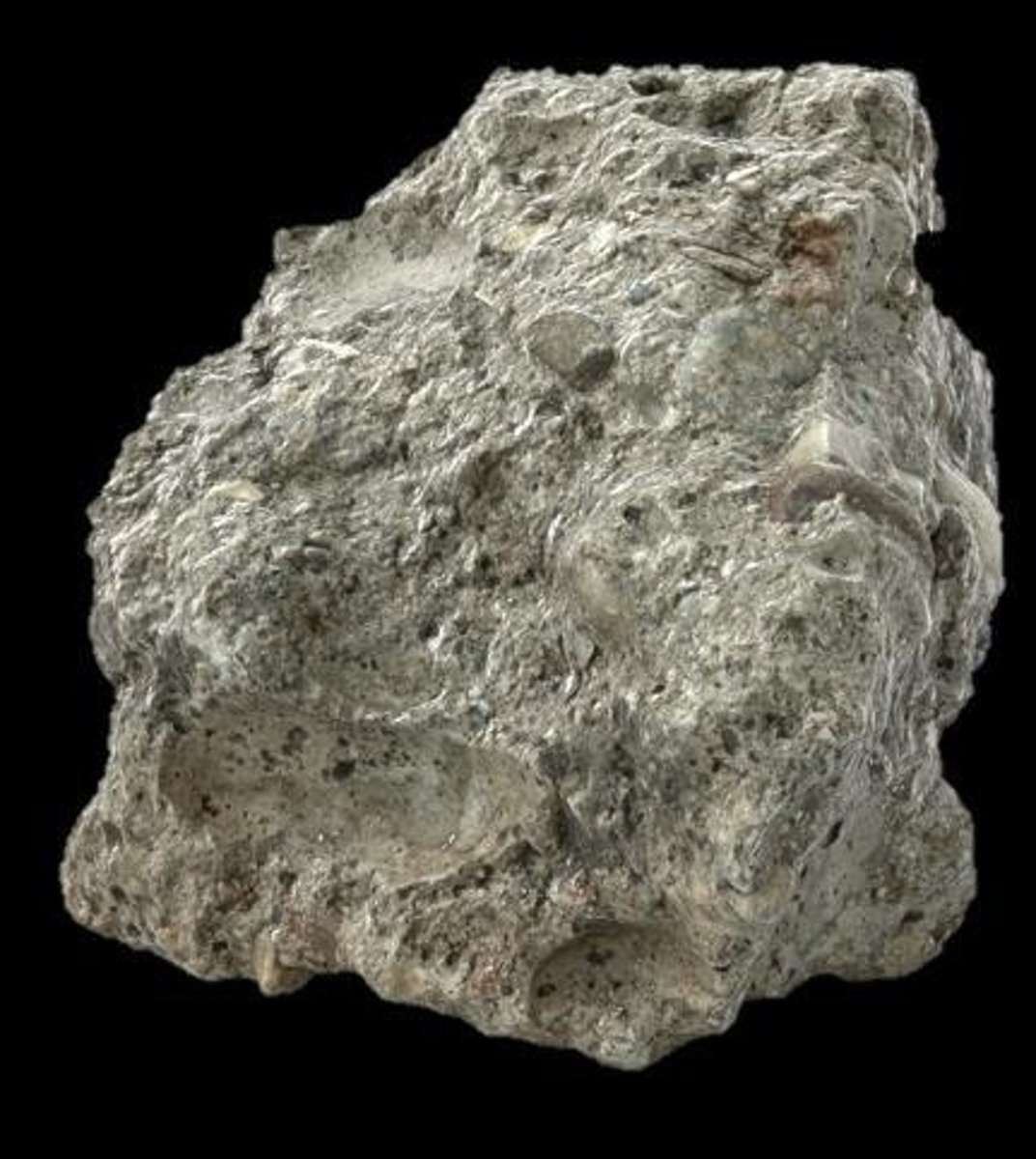 <p>A naturally occurring solid aggregate of one or more minerals, mineraloids, or organic matter.</p>