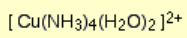<p>What is the color and state of the complex: </p>