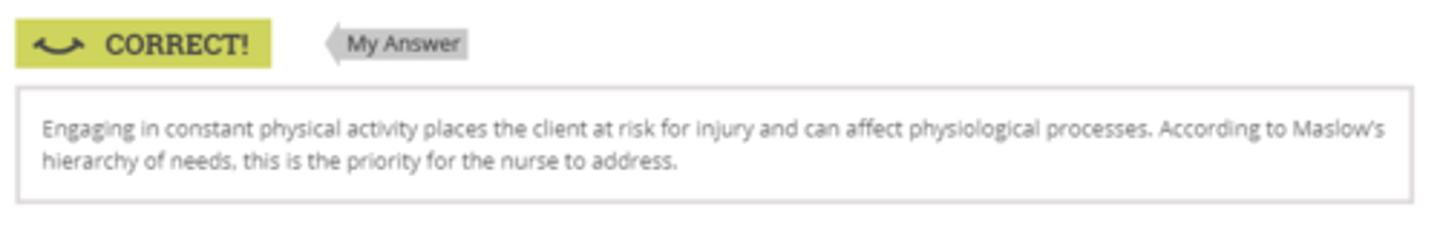 <p>Engages in constant physical activity</p>