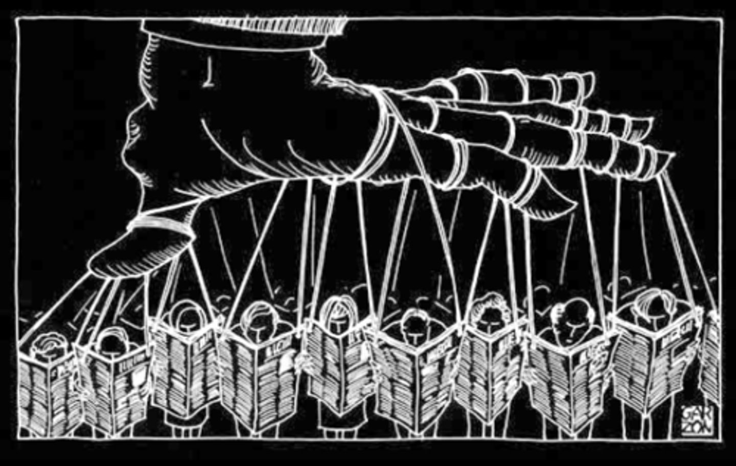 <p>A system of government where power is concentrated in the hands of a single leader or a small group AND those in power seek to control ALL aspects of individuals lives, no individual rights allowed</p><p>Ex: Nazi Germany, North Korea</p>