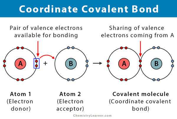 Dyma yw bond cofalent lle mae’r pâr o electronau bondio yn dod o un atom yn unig.