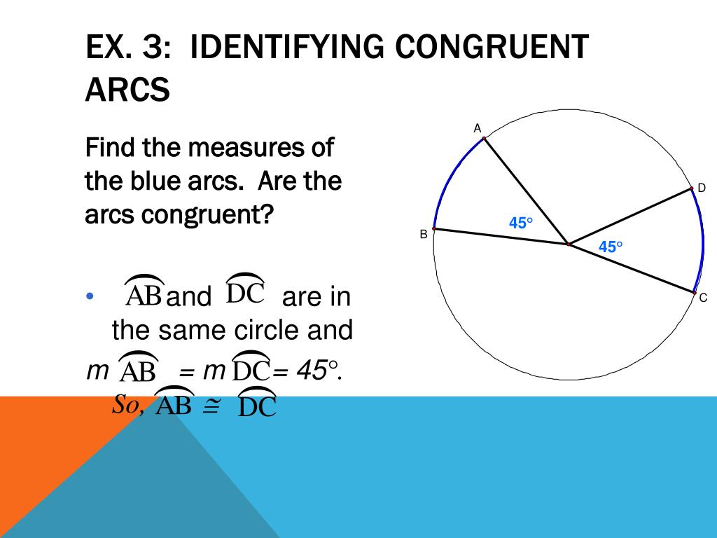 <p>arcs in the same or congruent circles that have the same measure.</p>