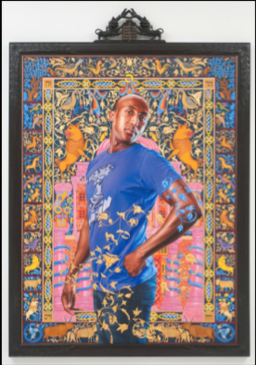 <p>Kehinde Willey's "Alios Itzhak" (The World Stage: Israel)</p>