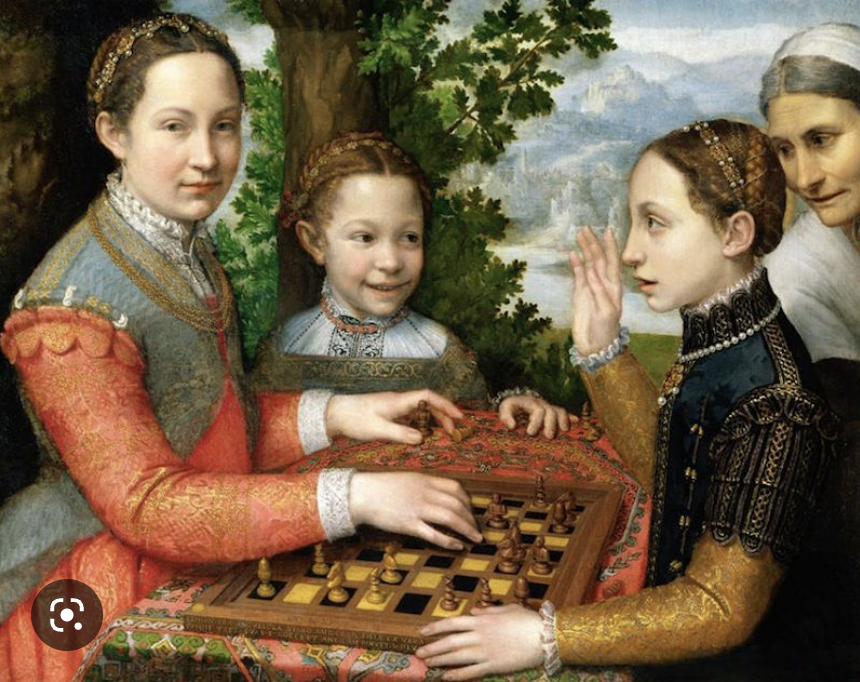 Sofonisba Anguissola, Het schaakspel