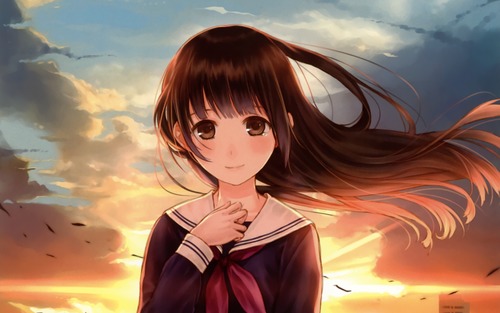 brown (description for eyes/hair)