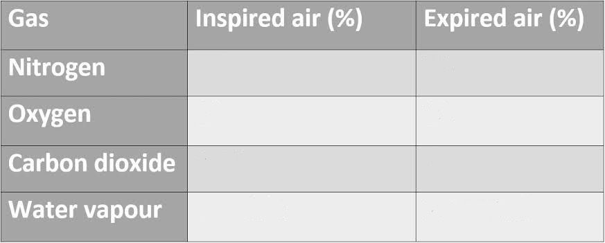<p>Fill in this table</p>