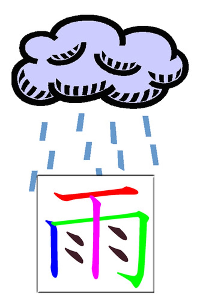 <p>xià yǔ - to rain</p>