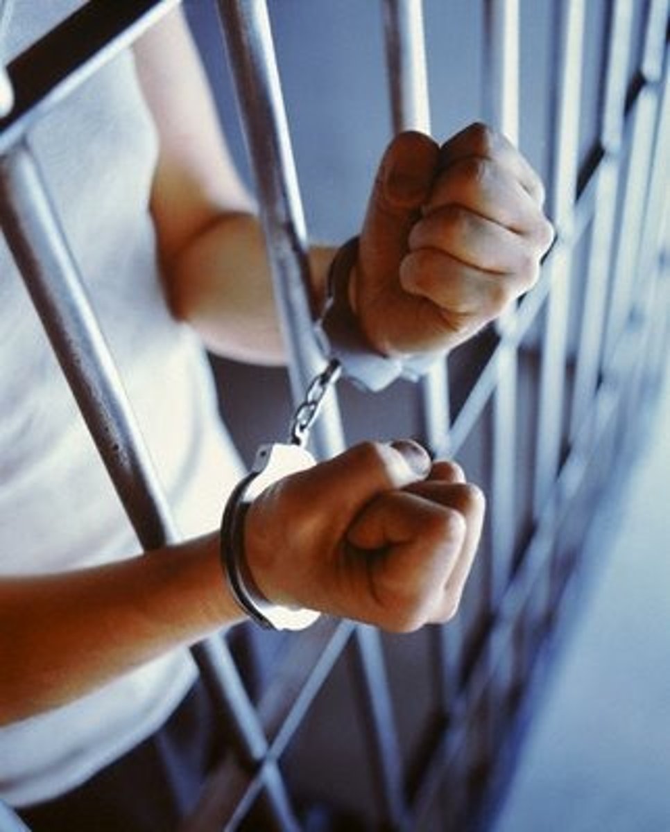 <p>bỏ tù, tống giam</p>