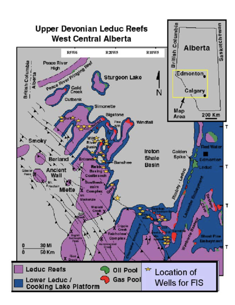 <p>West Central Alberta— Edmonton, Calgary area</p>