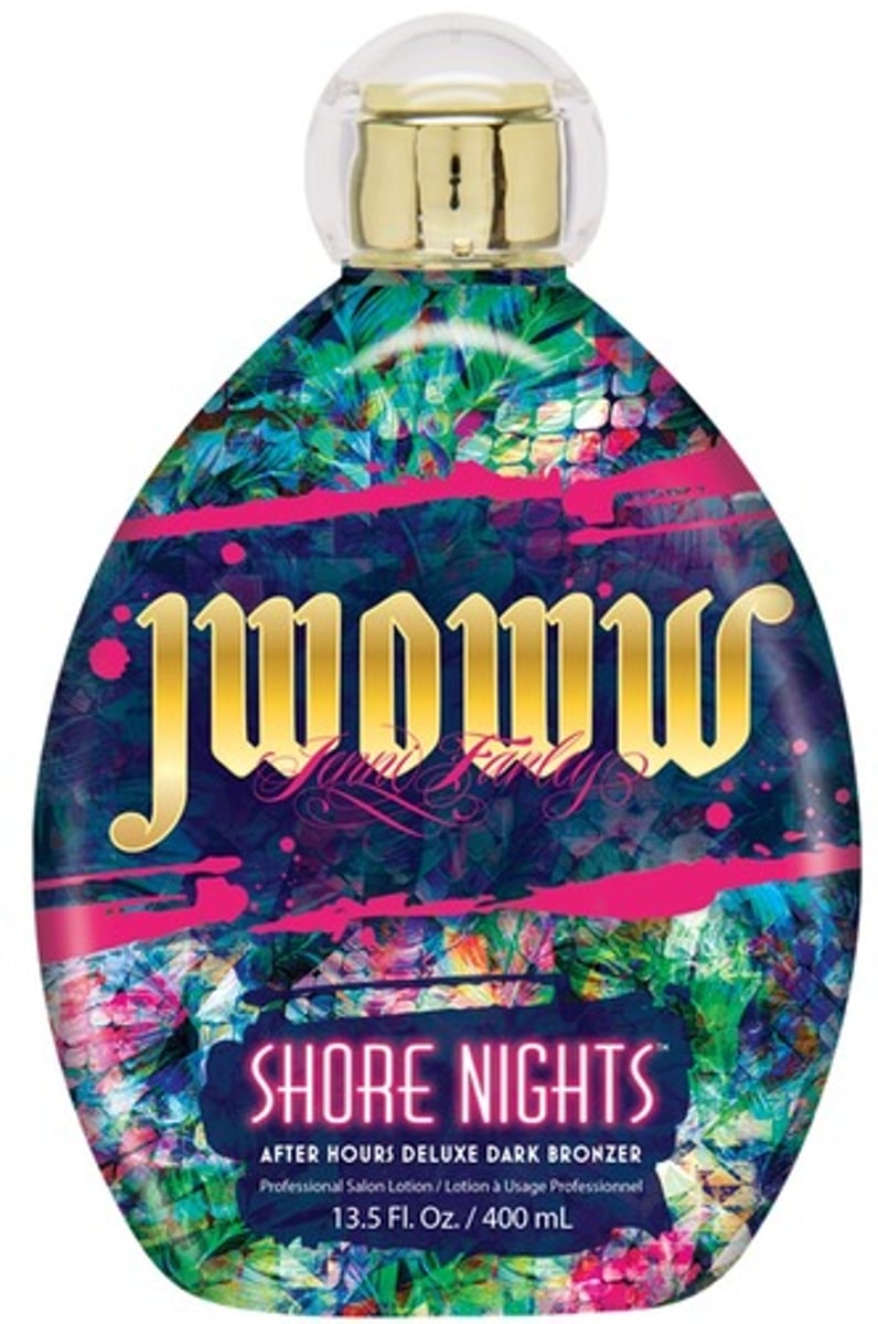 <p>- $89</p><p>- 13.5 oz. bottle</p><p>- After Hours Deluxe Dark Bronzer: Caramel and DHA are infused with hydration for instant color results and delayed luminous bronzing perfection.</p><p>- Confident Skin Complex: Luxurious Collagen helps hydrate and boost skin tonicity for toned, touchable skin.</p><p>- Silicone Softening Technology: Provides even coverage, conditions and leaves skin with a velvety after-feel.</p>