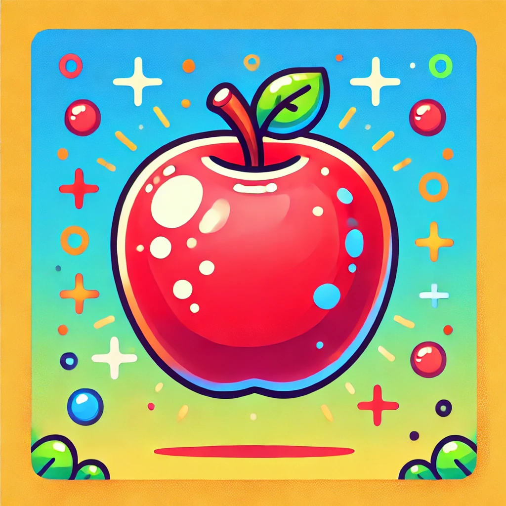 <p>An apple</p>