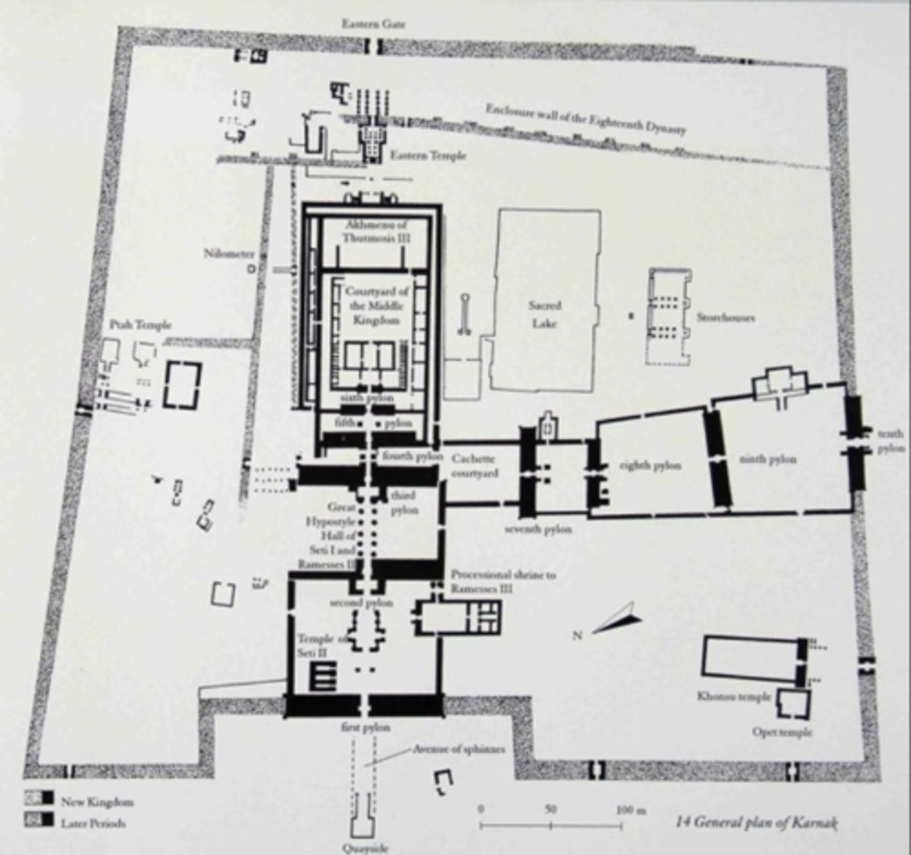 <p>- started in the Old Kingdom, being expanded every single reign in the New Kingdom</p>