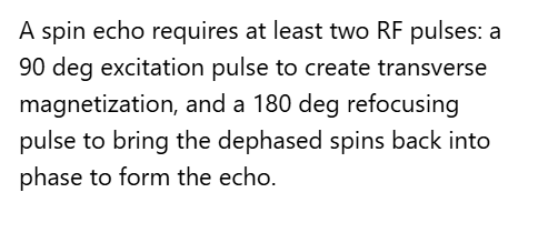 <p>C. A combination of two or more RF pulses</p>