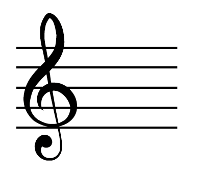 <p>Key with no accidentals</p>