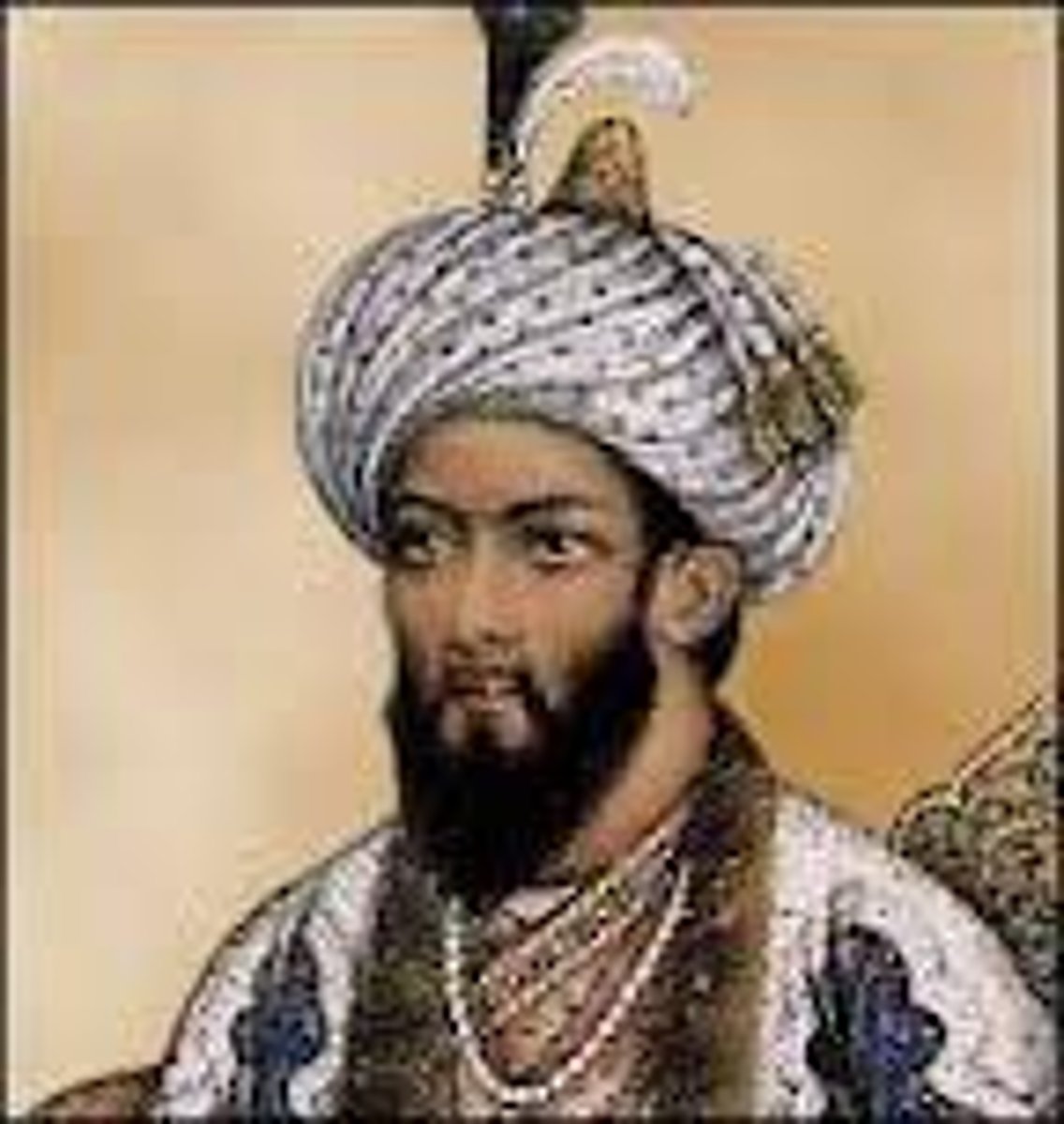 <p>Founder of Mughal dynasty in India; descended from Turkic warriors; first led invasion of India in 1526; dies in 1530</p>
