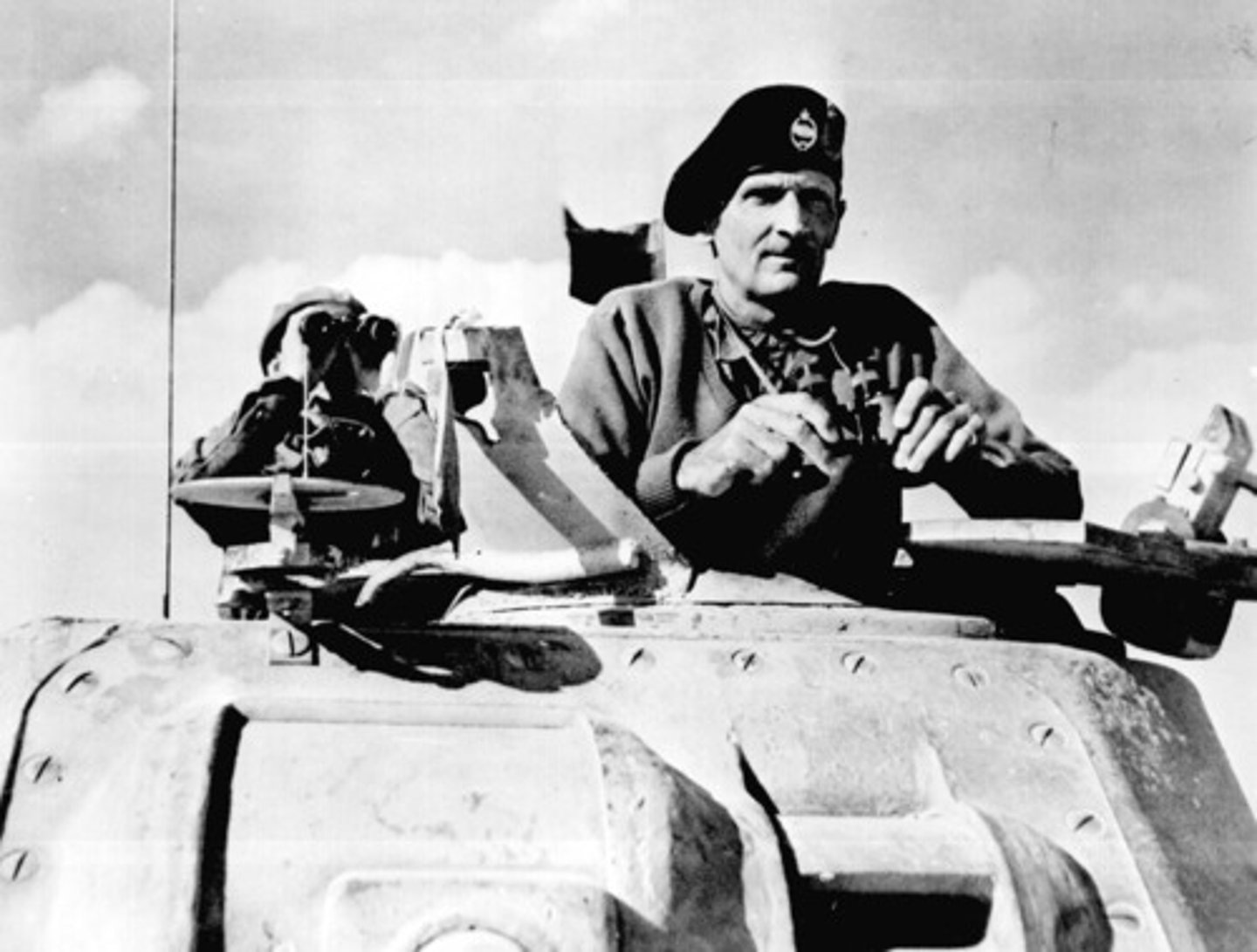 <p>British General who stopped the Germans at El Alemain</p>