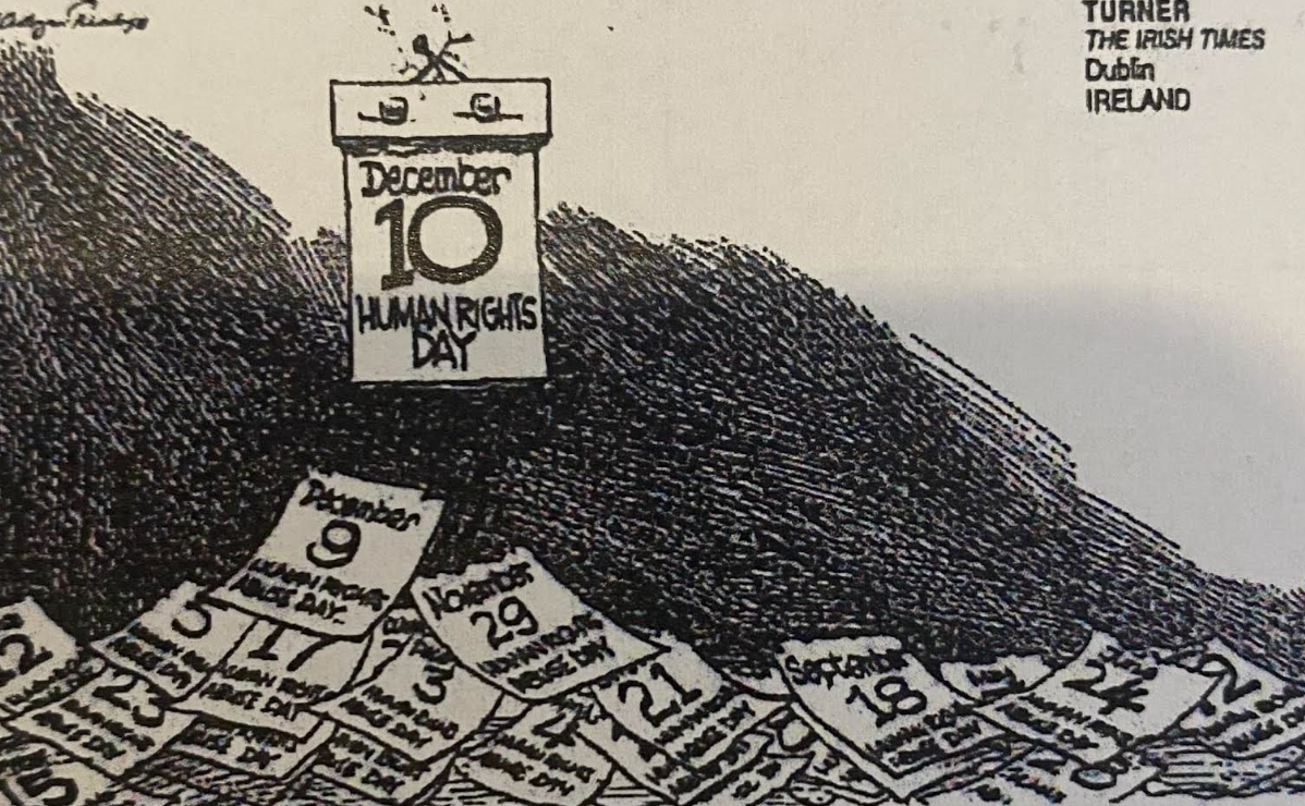 <p>(U2 L2: Tracking Human Rights) Reflection: Political Cartoon Analysis</p>