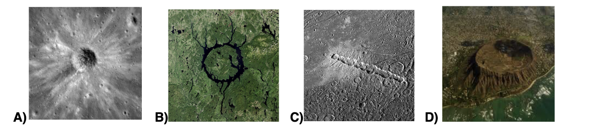 <p>c</p><p>comets break apart in orbit easier than asteroids, so remnants will be more spread out; asteroids remain as one solid chunk</p>
