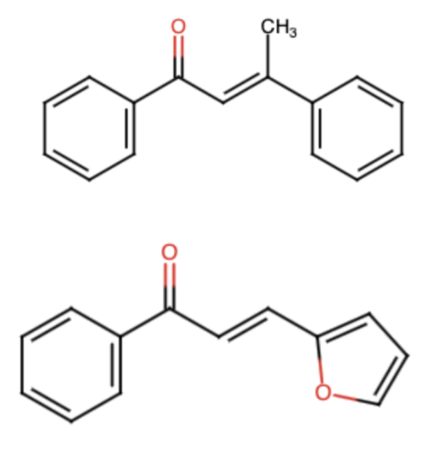 <p>Acetophenone is an enolizable carbon, so it can either self react with acetophenone or react with furfural</p>