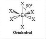 <p>Octahedral, 90 Degrees</p>