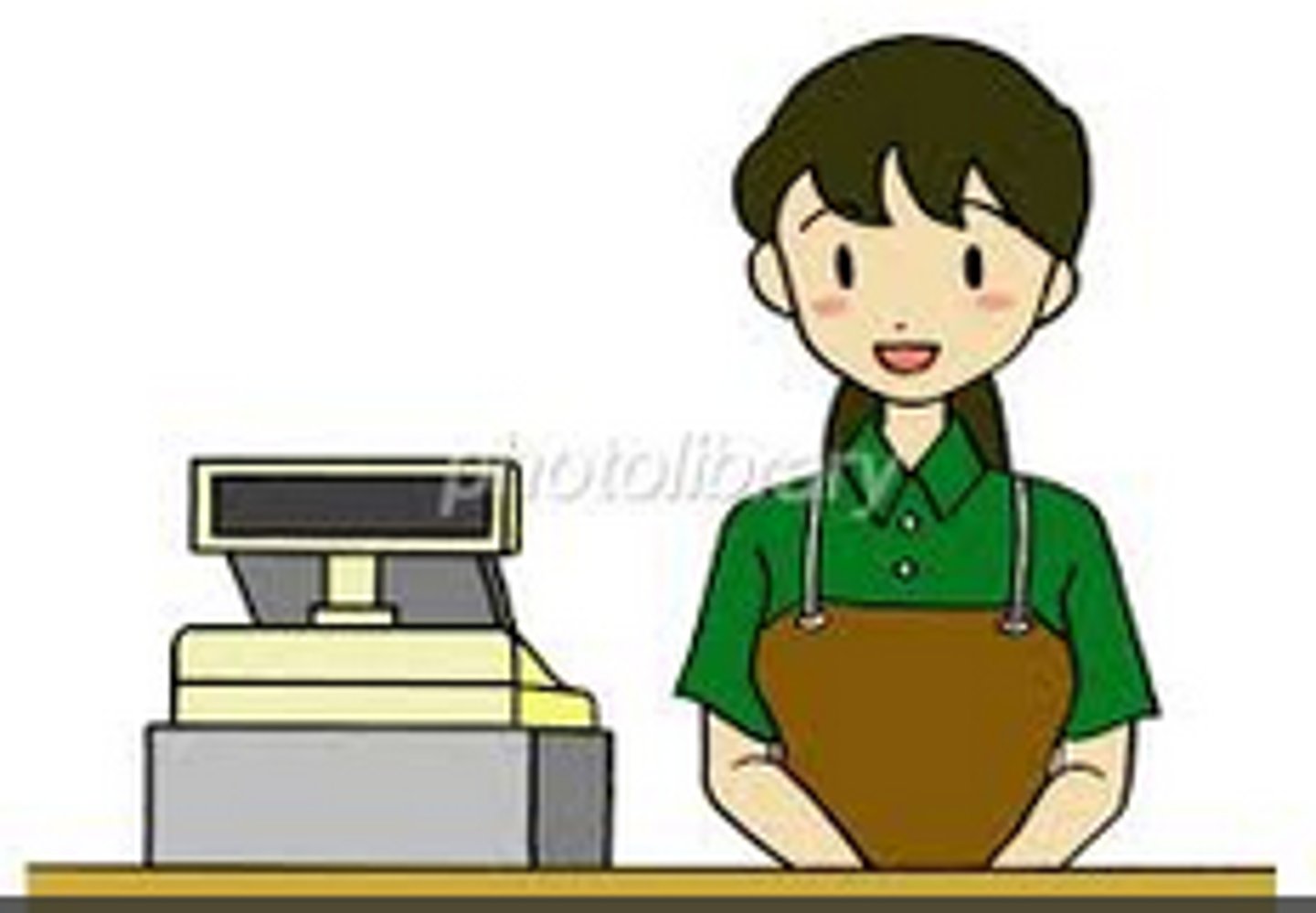 <p>cash register, quầy thu ngân</p>