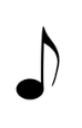 <p>gets 1/2 of a beat</p>