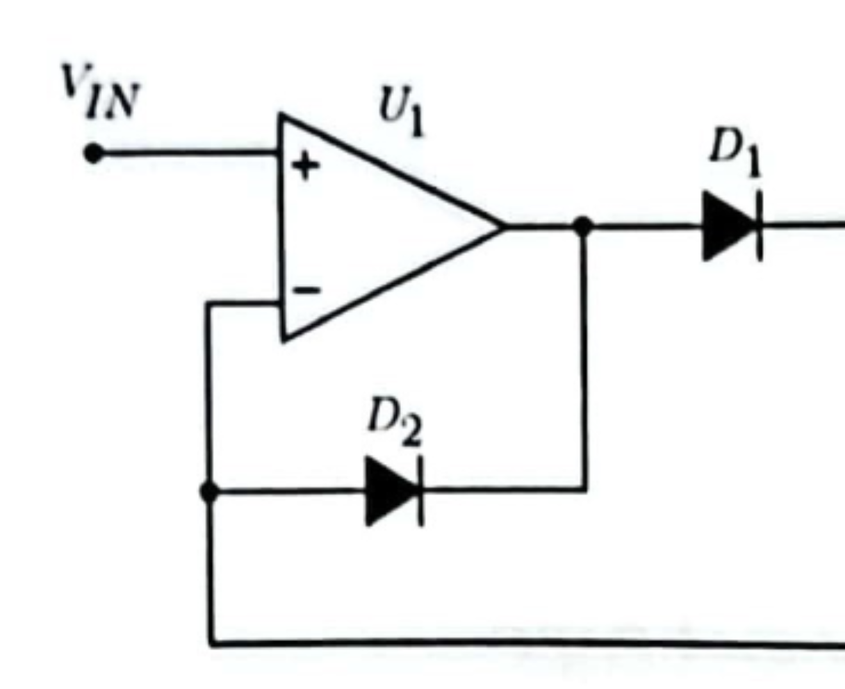 <p>Diode Input Stage (non-linear) →&nbsp;<span>(U1, D1, D2)</span></p>
