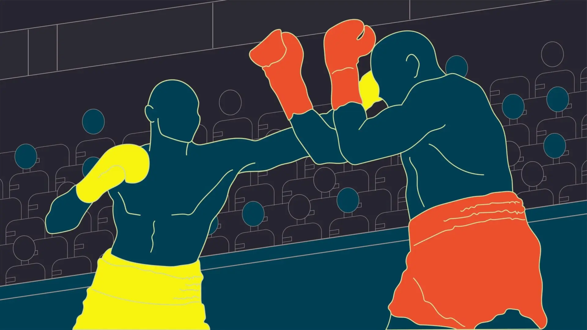 <p>Tu ____ de la boxe.</p>