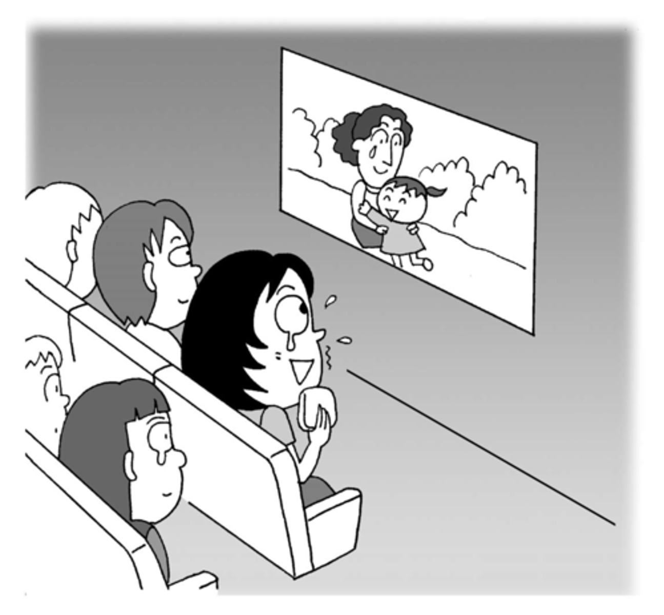 <p>cảm động</p><p>bị làm cảm động</p><p>làm cho ai đó cảm động</p><p>bị làm cảm động sâu sắc</p>