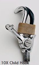 <p>#10X Child Hook </p>