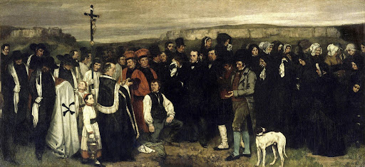 <p>The Burial at Ornans </p>
