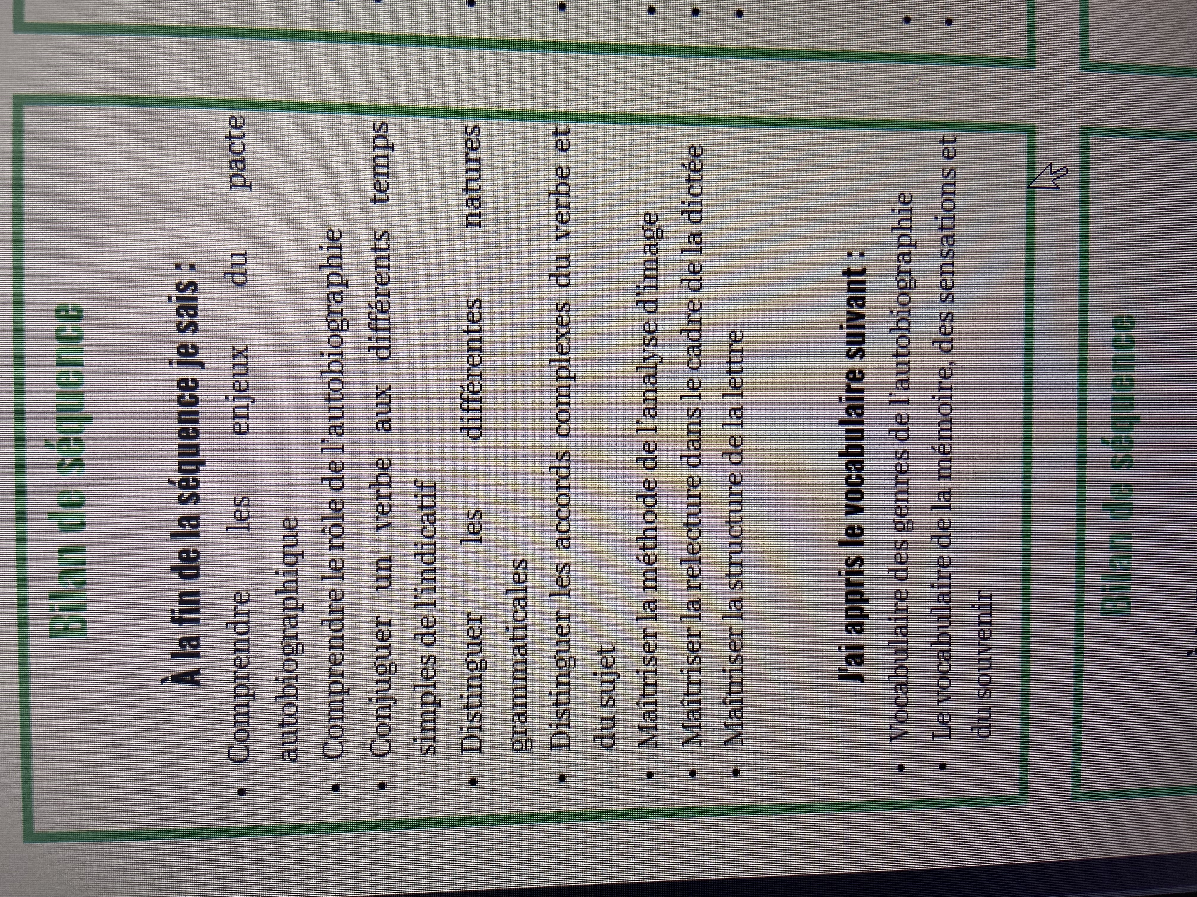 <p>Les caractéristiques du roman autobiographique</p>