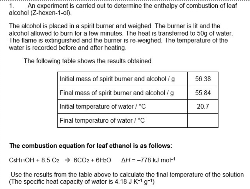 <p><u>rearranging calorimetry calculations </u></p>