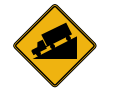 <p>THIS SIGN INDICATES THAT: </p><p>A. There is a steep hill ahead </p><p>B. No trucks are allowed on the hill </p><p>C. A logging road is ahead </p><p>D. There are trucks on the hill</p>