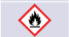 <p>using hazard symbols</p>