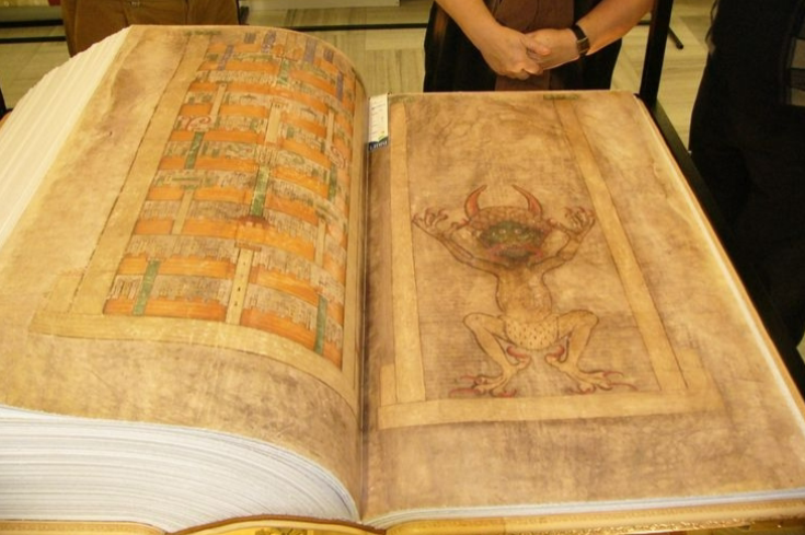 <p>Gigas Codex (Devil’s Bible)</p>