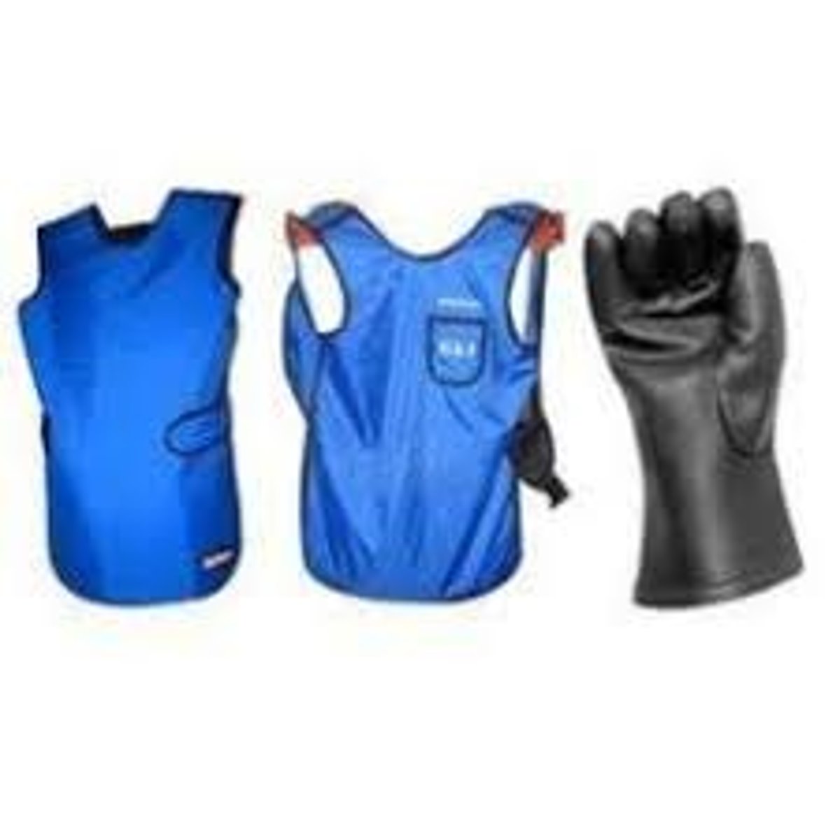 <p>used to protect vet techs from harmful radiation during x-rays of injured or sick animals</p>