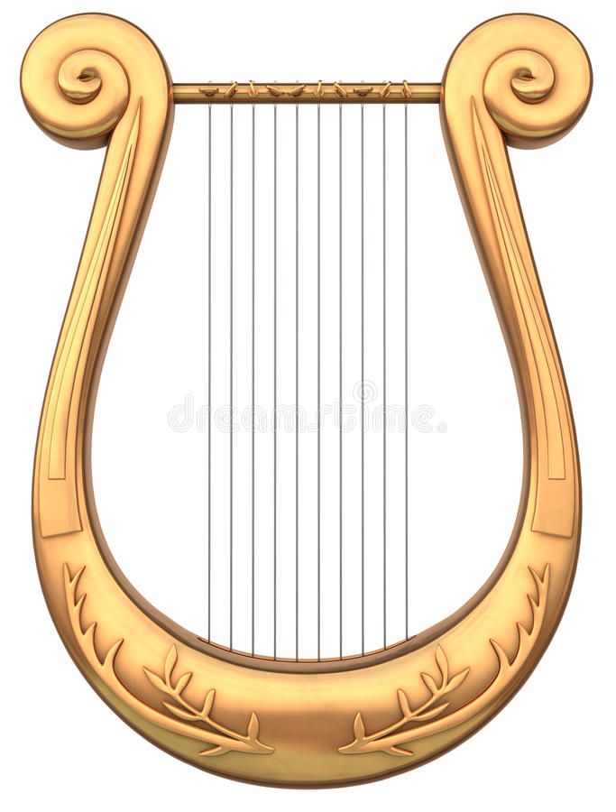 <p>lyre, musical instrument invented from a tortoise shell and some string</p>