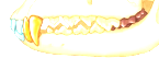 <p>large, pointed incisors and canines to kill, rip, cut, etc </p><p>• Jagged premolars and molars crush and shred meat to digest it</p>