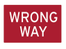 <p>Wrong Way</p>