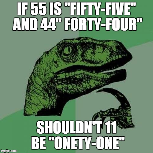 <p>“Fifty Four Forty or Fight!”</p>