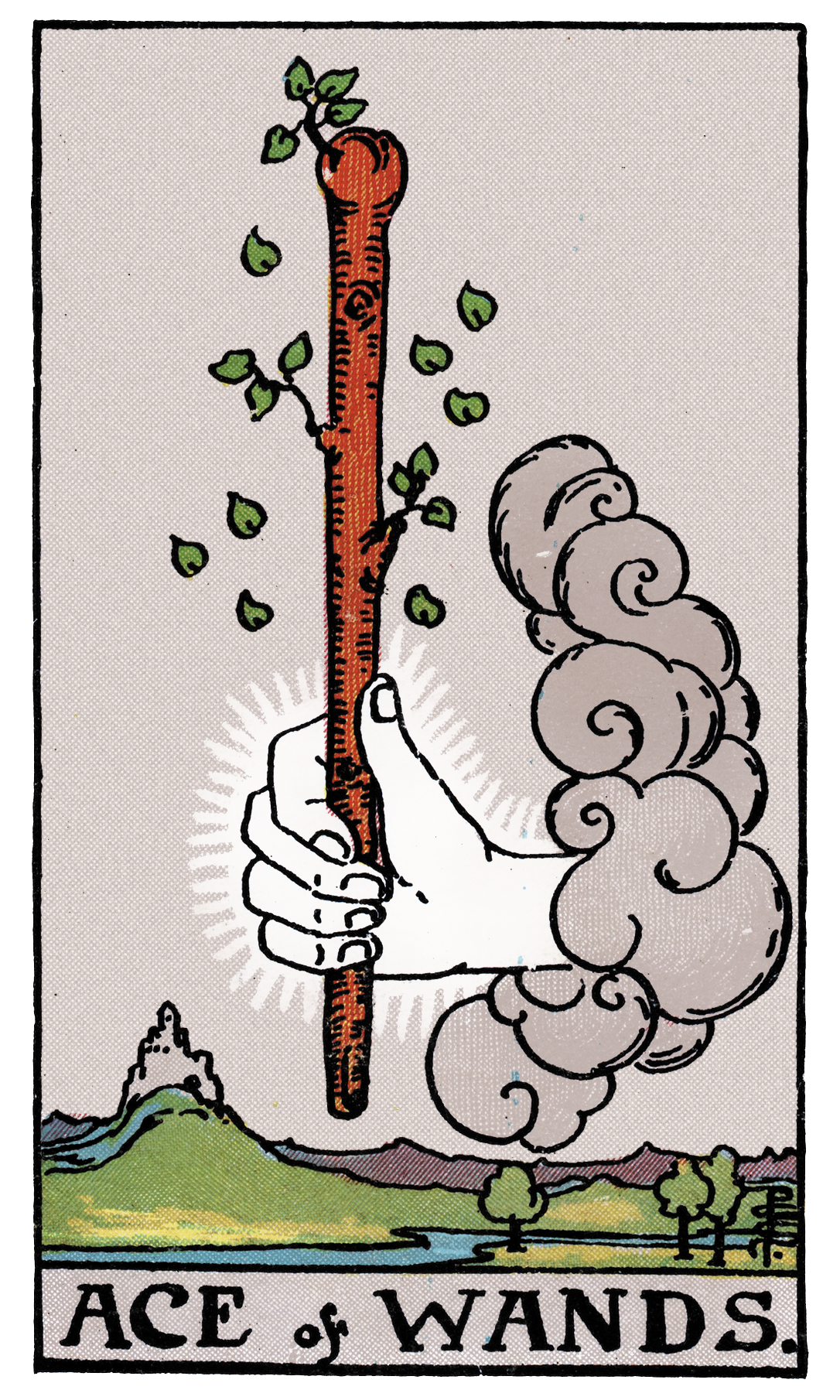 <p>Ace of Wands</p>